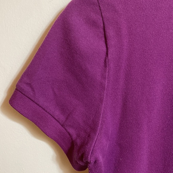 6 Hr. Sale Lacoste purple polo tshirt - Picture 7 of 9